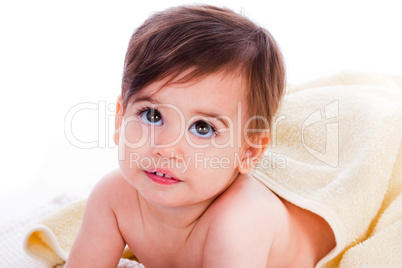 Closeup of an infant