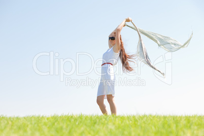 young women at the park