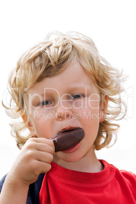 child eating ice cream child eating ice cream