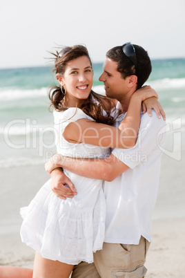 love couple on the beach