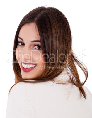 smiling young woman