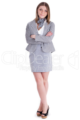 Modern business women standing