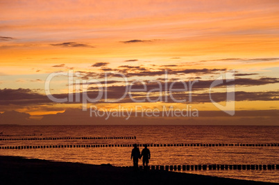 baltic sea couple