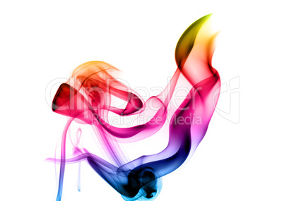 Colored Abstraction. Smoke pattern