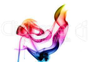 Colored Abstraction. Smoke pattern