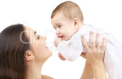 happy mother with baby boy #2
