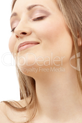bright picture of smiling woman