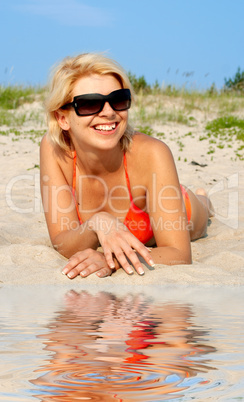 happy day at the beach