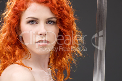 redhead warrior