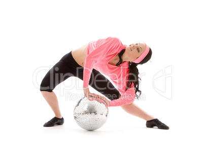 disco ball dancer