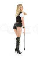 riding crop girl