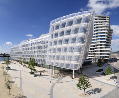 Moderne Architektur in der Hafencity Hamburg