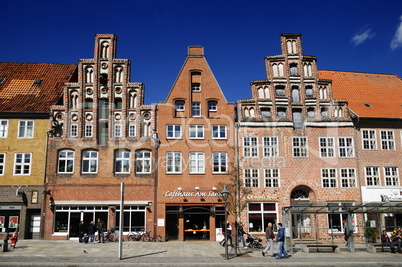 Giebelhäuser in Lüneburg