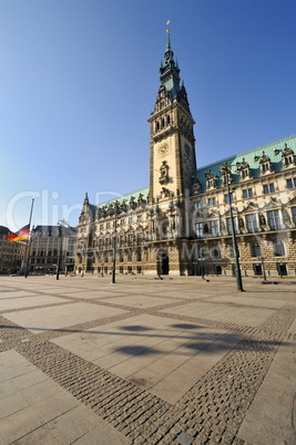 Das Hamburger Rathaus