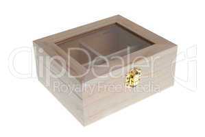 Small Wooden jewell box closed