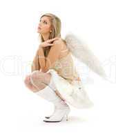 furry skirt angel
