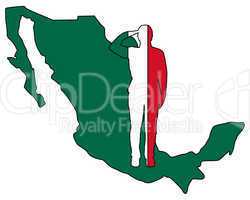 Mexikanischer Salut