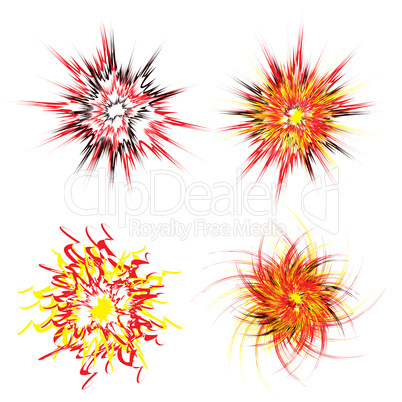 explosion star