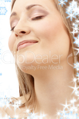 bright picture of smiling woman