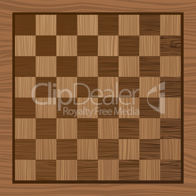 wooden chess board