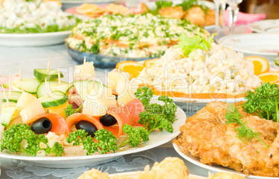 Canape with cheese and prune. Banquet Canape with cheese and prune. Banquet