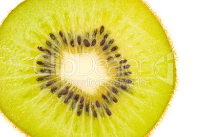 Tasty, green and fresh - kiwi fruit slice