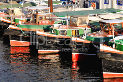 Schiffe im Hamburger Hafen