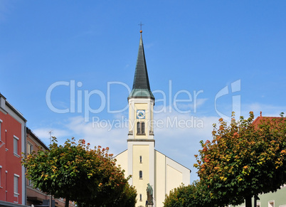 Kirche Heilig Kreuz in Osterhofen, Bayern