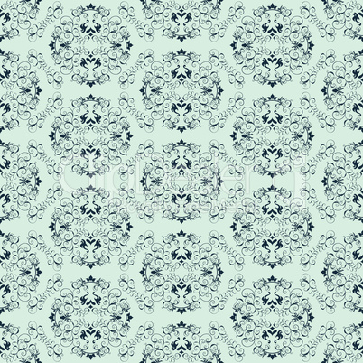 seamless damask pattern