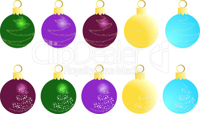 christmas ball set