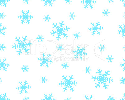 seamless snowflakes background