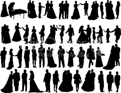 wedding silhouettes