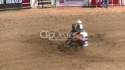rodeo, ladies barrel racing