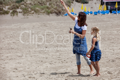 PLaying with a kite