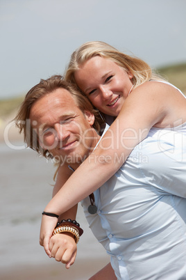 Father and daughter enjoying some time together