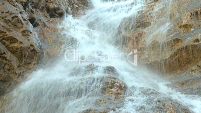 Cascade of falling water