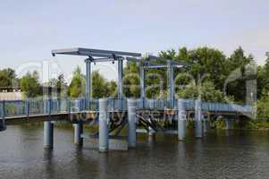 Blaue Brücke in Friedrichstadt