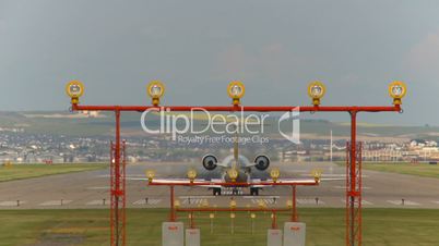 Bombardier CRJ-100ER takeoff