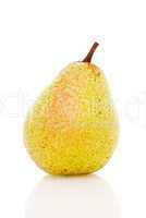 Pear on white background