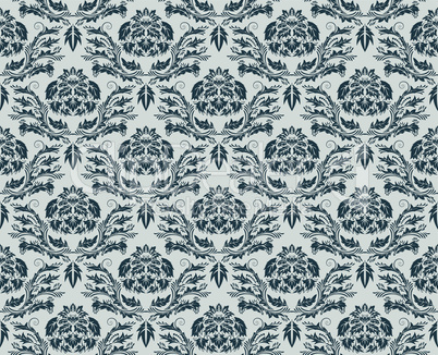 seamless damask pattern