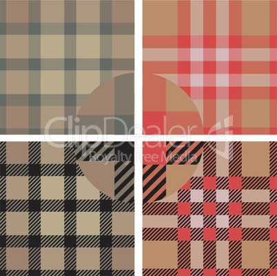 textile seamless pattern set