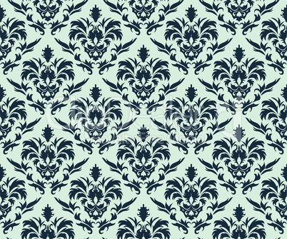 seamless damask pattern