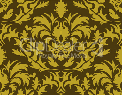 seamless damask pattern