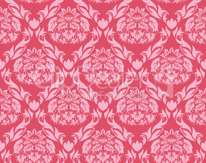 seamless damask pattern