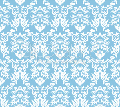 seamless damask pattern