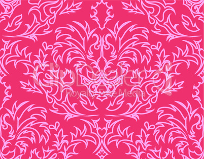 seamless damask pattern