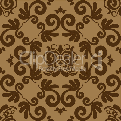 seamless damask pattern