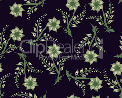 seamless damask pattern