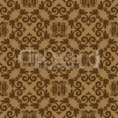 seamless damask pattern