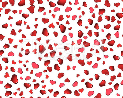 valentine hearts seamless background